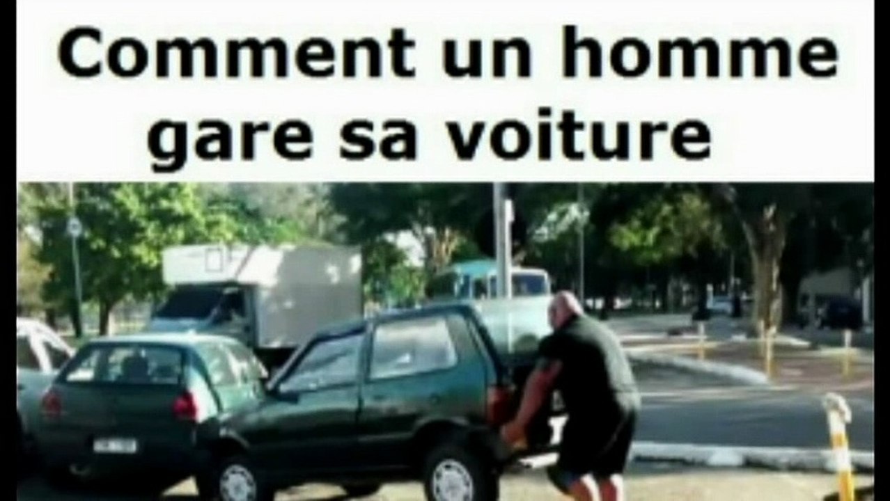 COMMENT UNE FILLE GARE SA VOITURE