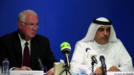 يجول المحققون في موقع تحطم طائرة فلاي دبي في روسيا