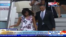 ¡Histórico! Barack Obama llegó a Cuba y fue recibido por una delegación en la que no estaba Raúl Castro