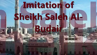 Imitation of Sheikh Saleh Al-Budair