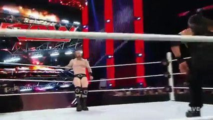 WWE RAW Roman Reigns vs Sheamus December 14, 2015