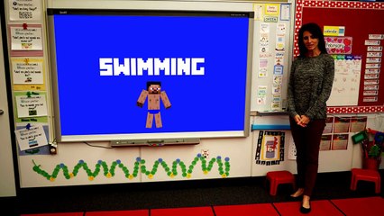 Monster School: Swimming - Minecraft Animation