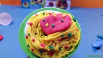 Play Doh Ice cream set playdough Kinder Surprise eggs Peppa Pig Frozen Barbie tom and jerr