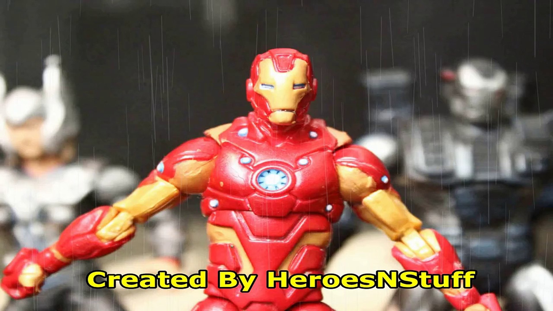 Iron Man Captain America Spiderman Stop Motion Animation Video (Marvel  Civil War Part 1) w toys – Видео Dailymotion