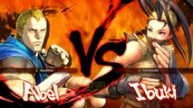 SSF4 AE Abel (pikagoma) vs Ibuki (torowa360) Japanese Ranking Match