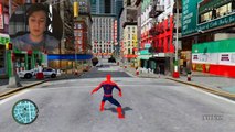 GTA 4 Spiderman 2 Mod   Thor Mod - Original Spiderman VS Thor