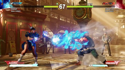 STREET FIGHTER V - Chun-Li vs Ryu