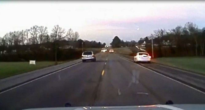 Course poursuite de folie se finit par un accident