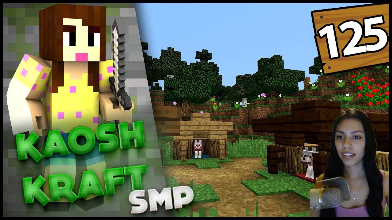 MINECRAFT DOG PARK! -  KaoshKraft SMP 2 - EP 125 (FACECAM)