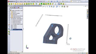 Konwersja 2D do 3D w SolidWorks - Convert DWG into sheet metal SolidWorks