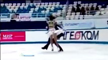 Best Skating Performance By Russian Skaters On Lovely Uzbek Oriental Melodies