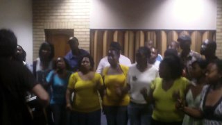 Tshwana African Choir - Rehearsing - Global Leadership Summit - PRETORIA 2010