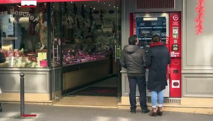 Achetez vos rillettes en distributeur à Paris ! Le boucher 2.0 !