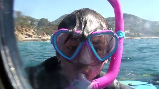 Ivan and Carolyn Snorkeling