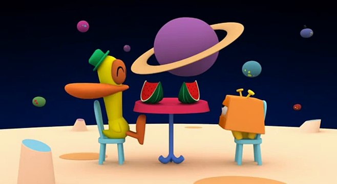 Pocoyo celebra o amor ea amizade