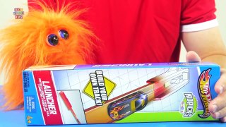 Hot Wheels Race Car Launcher Build your Own Track Toy Review
