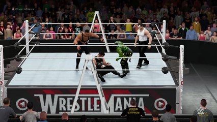 WWE 2K16 fatal 4way TLC