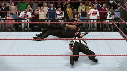 WWE 2K16 roman reigns v the undertaker