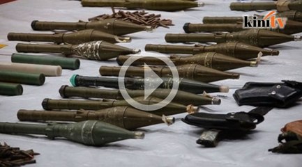 Polis temui pelbagai senjata milik pemberontak Kurdish