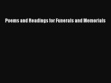 Read Poems and Readings for Funerals and Memorials PDF Online