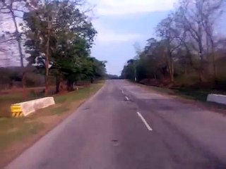 Speeding from Shimoga to Jog Falls