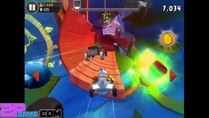 Angry Birds Go ! DAY 7 stunt Walkthrough [IOS]