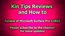 Review Microsoft Surface Pro 128GB 64GB Windows 8 Touch Tablet Ultrabook Type Cover