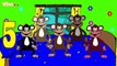 Cinque scimmiette Funf kleine Affen Zweisprachiges Kinderlied Italiensch Deutsch Yleekids