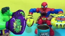 Spiderman vs Hulk - Superhero Battle! Action figures fighting