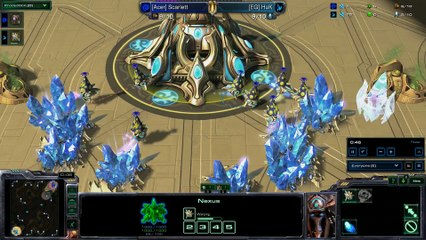 HuK vs Scarlett - PvZ - Overgrowth - StarCraft 2
