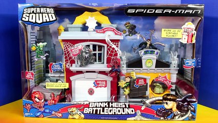 Spider-man Marvel Super Hero Squad Bank Heist Battleground Doc Ock Spiderman