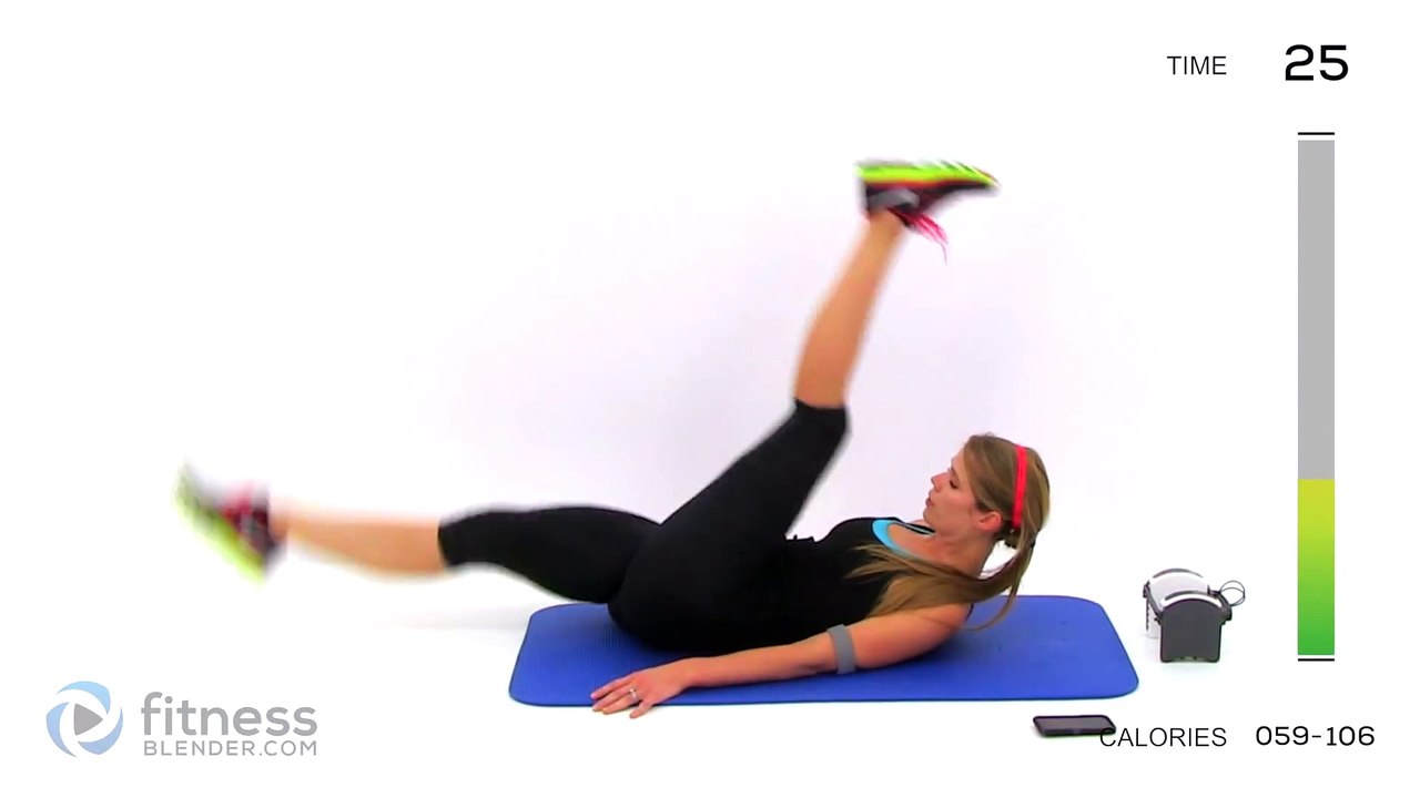 Fat Burning HIIT Pilates Workout - 35 Minute Pilates and HIIT Cardio Blend