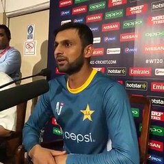 What Happen In Yesterday Match Shoaib Malik Revealed