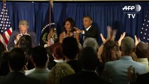 Obama celebra visita 