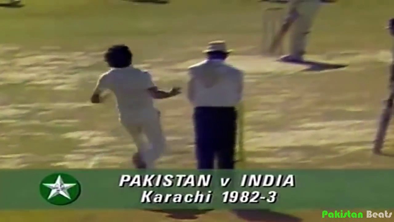 Imran Khan's Lethal Swing Bowling Against India