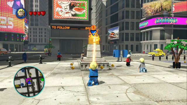 LEGO Marvel Super Heroes - Times Square Area 100% (All Collectibles - Gold Bricks/Tokens/Missions)