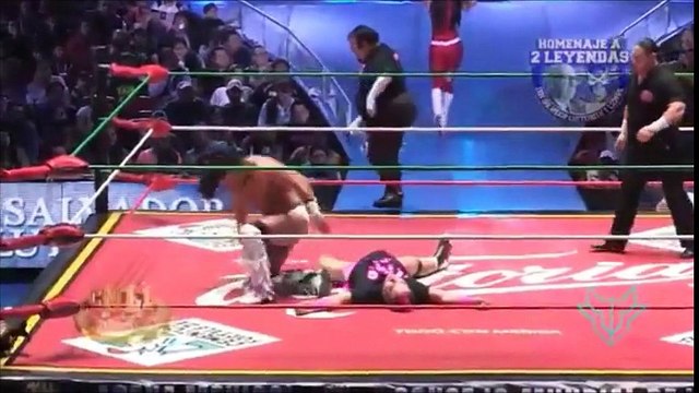 Rush vs Maximo （CMLL 2016/3/18）