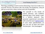 Your one Stop Solution for Cayman Islands Wedding and Event Management Services