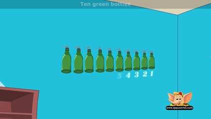 Ten Green Bottles - Nursery Rhymes