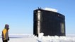 Buzz : Quand un sous-marin nucléaire brise la glace en Arctique !