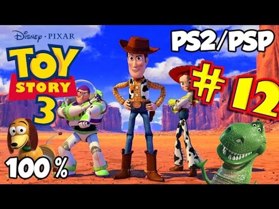 Disney's Toy Story 3 Walkthrough Part 12 - 100% (PS2, PSP) Level 12 - The Claw!!!