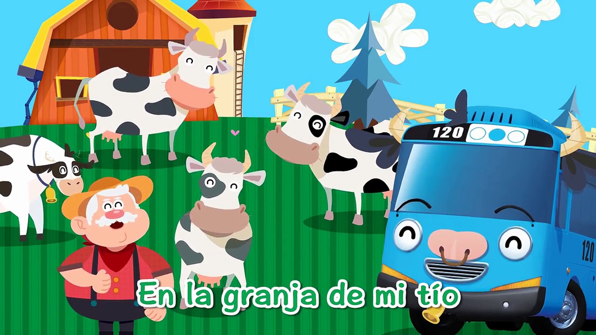 Tayo Canciones Infantiles] #13 En la granja de mi tío - Dailymotion Video
