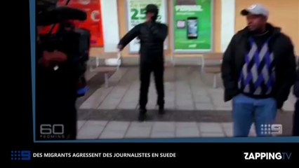 Des migrants agressent violemment des journalistes, un handicapé les défend ! (Vidéo)