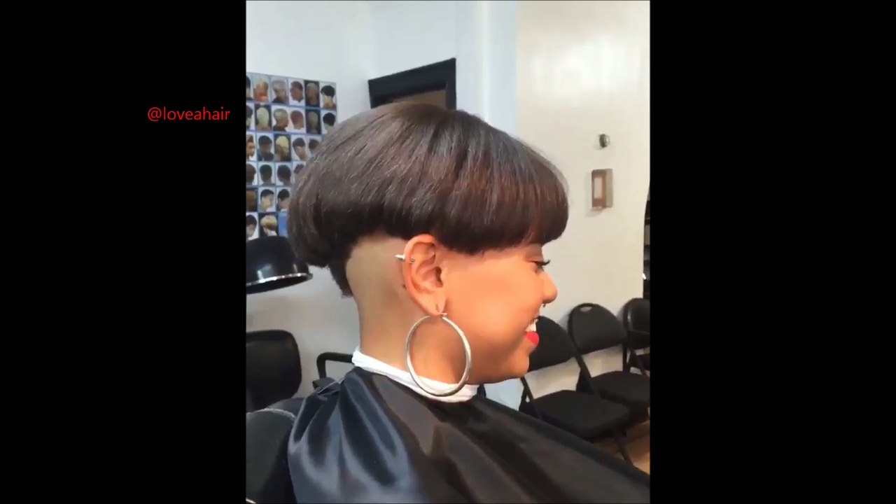 bowlcut girl