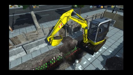 Xem máy xúc - video máy xúc đất - DIG IT! A Digger Simulator mission 9