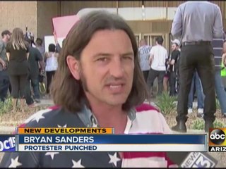 Trump protester sucker-punched in Tucson speaks out