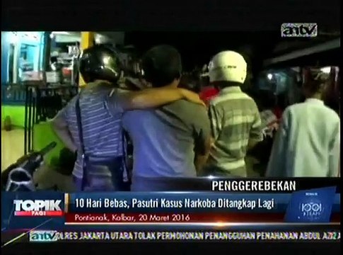 Residivis Kasus Narkoba Ditangkap Lagi