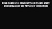 [PDF] Duus diagnosis of nervous system disease study: Clinical Anatomy and Physiology (8th