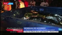 Two people die in a grisly road accident along Mombasa Road