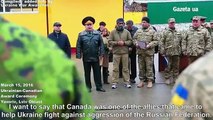 Ukrainian Army training with Canadian & British Forces in W  Ukraine, British UAF 15 Year Agreement